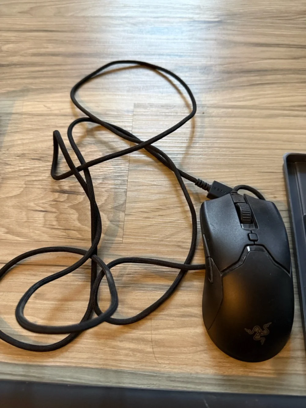 Razer Viper Mini Black Gaming Wired Mouse w/ Redragon Meteor Keyboard Wrist Pad